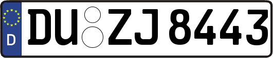 DU-ZJ8443