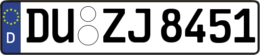DU-ZJ8451