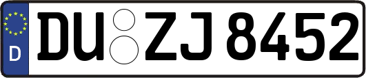 DU-ZJ8452
