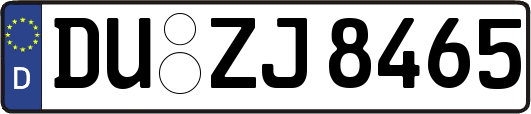 DU-ZJ8465