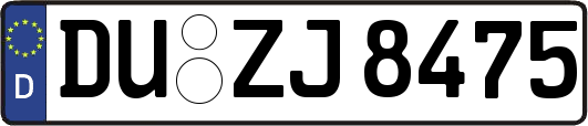 DU-ZJ8475