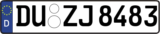 DU-ZJ8483