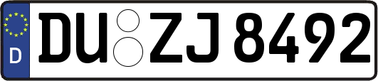 DU-ZJ8492