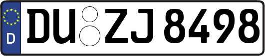 DU-ZJ8498
