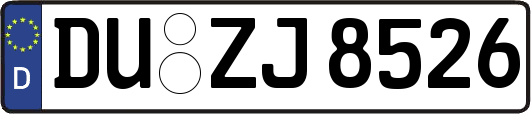 DU-ZJ8526