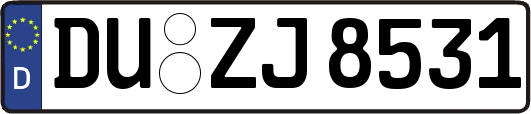 DU-ZJ8531