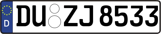 DU-ZJ8533