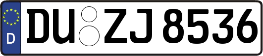 DU-ZJ8536