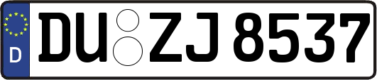 DU-ZJ8537