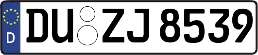 DU-ZJ8539