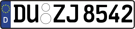 DU-ZJ8542