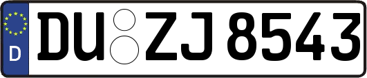 DU-ZJ8543
