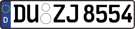 DU-ZJ8554