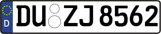 DU-ZJ8562