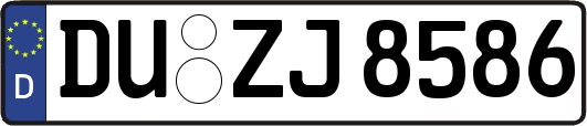 DU-ZJ8586