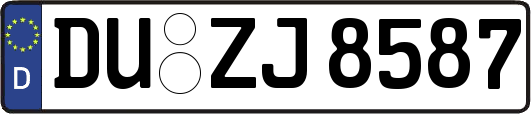 DU-ZJ8587