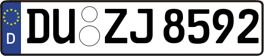 DU-ZJ8592