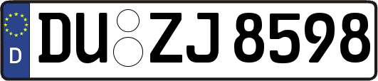 DU-ZJ8598