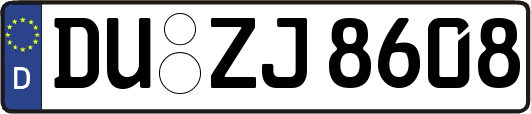 DU-ZJ8608