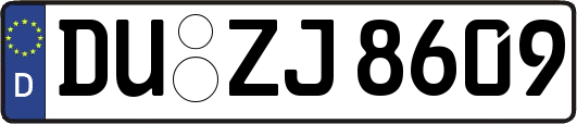 DU-ZJ8609