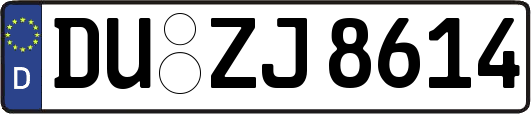 DU-ZJ8614