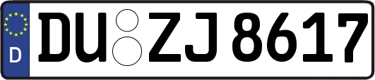 DU-ZJ8617