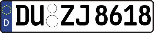 DU-ZJ8618