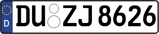 DU-ZJ8626