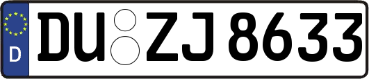 DU-ZJ8633