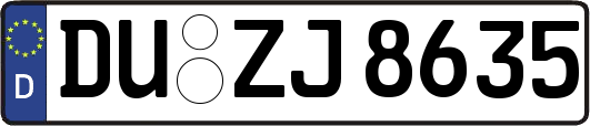 DU-ZJ8635