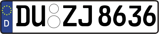 DU-ZJ8636