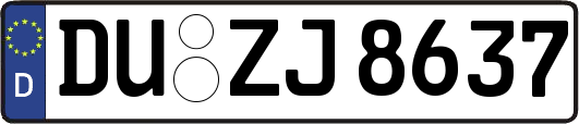 DU-ZJ8637