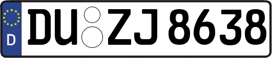 DU-ZJ8638