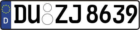 DU-ZJ8639