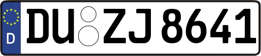 DU-ZJ8641
