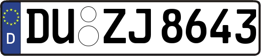 DU-ZJ8643