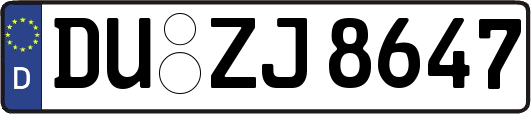 DU-ZJ8647