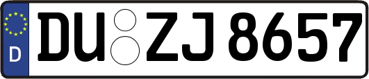 DU-ZJ8657