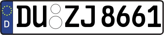 DU-ZJ8661