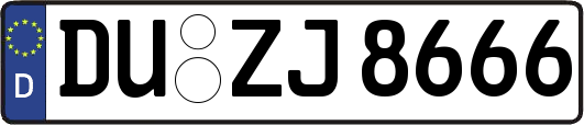 DU-ZJ8666