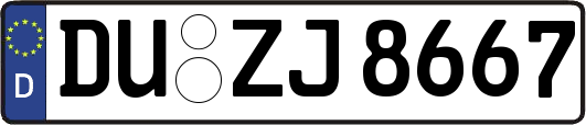 DU-ZJ8667