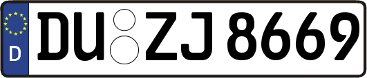 DU-ZJ8669
