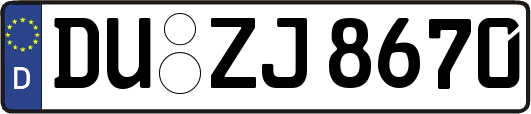DU-ZJ8670
