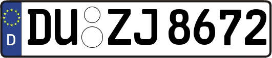 DU-ZJ8672