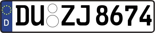 DU-ZJ8674