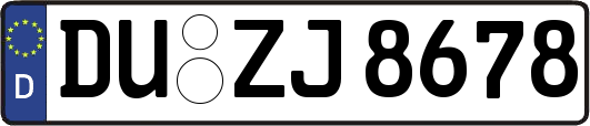 DU-ZJ8678