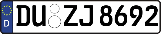 DU-ZJ8692