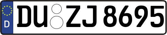 DU-ZJ8695