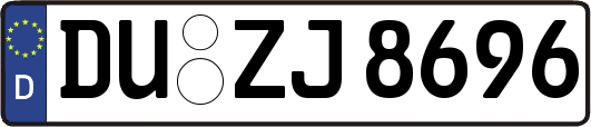 DU-ZJ8696