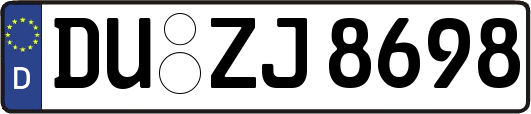 DU-ZJ8698